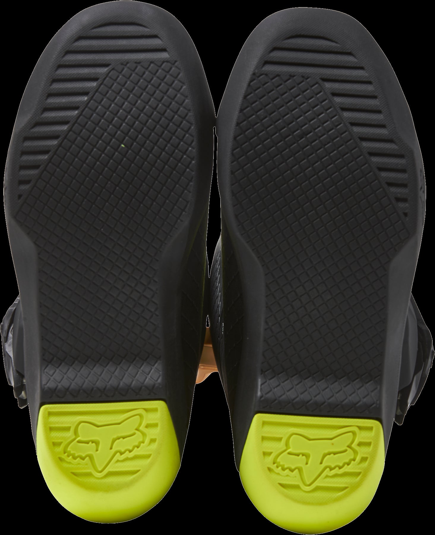 Fox Racing Comp Youth Boots Yellow / Black