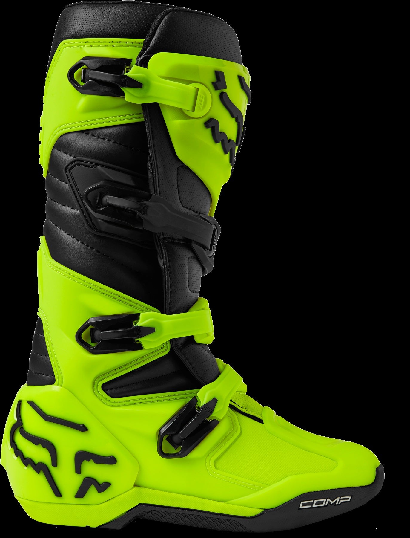 Fox Racing Comp Boots Adult Yellow