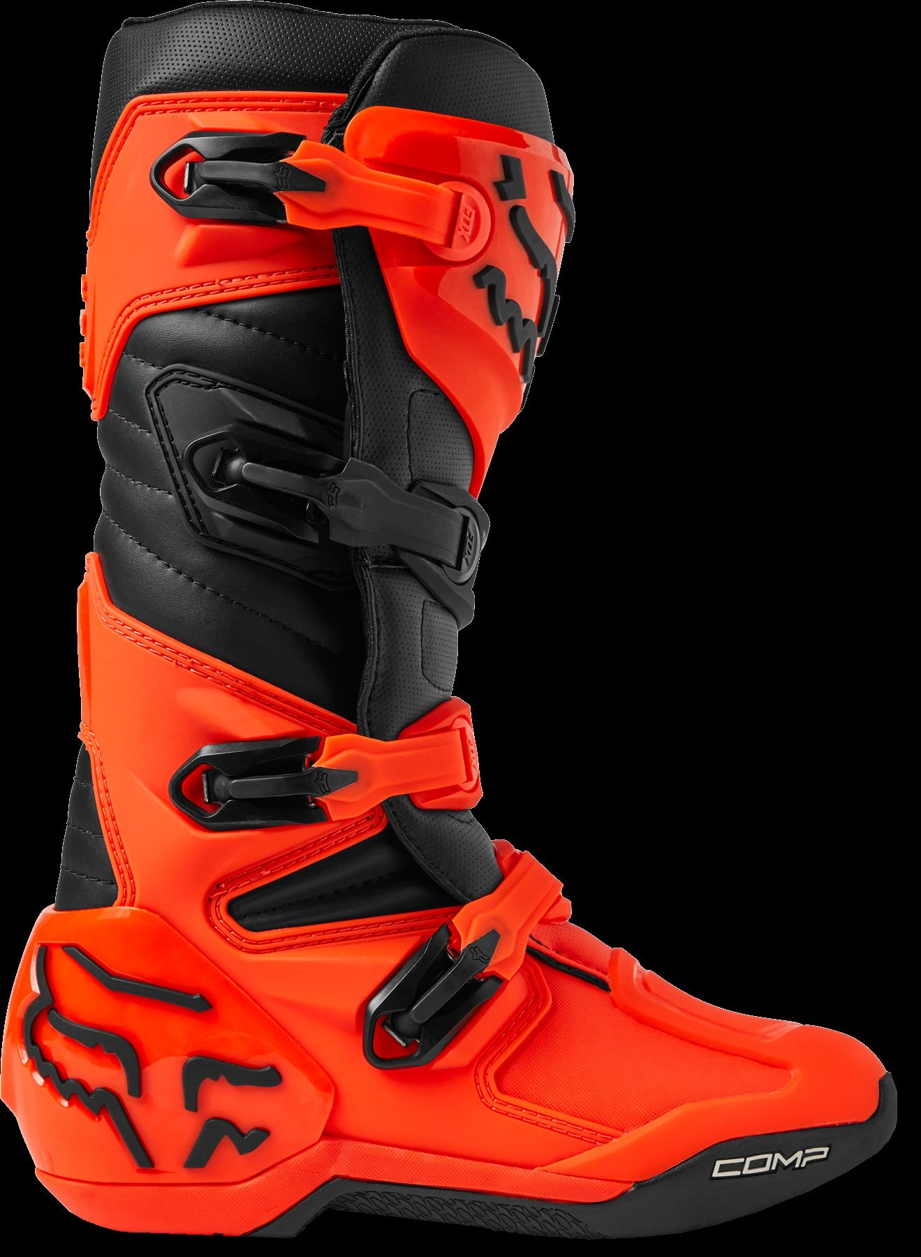 Fox Racing Comp Boots Adult Orange