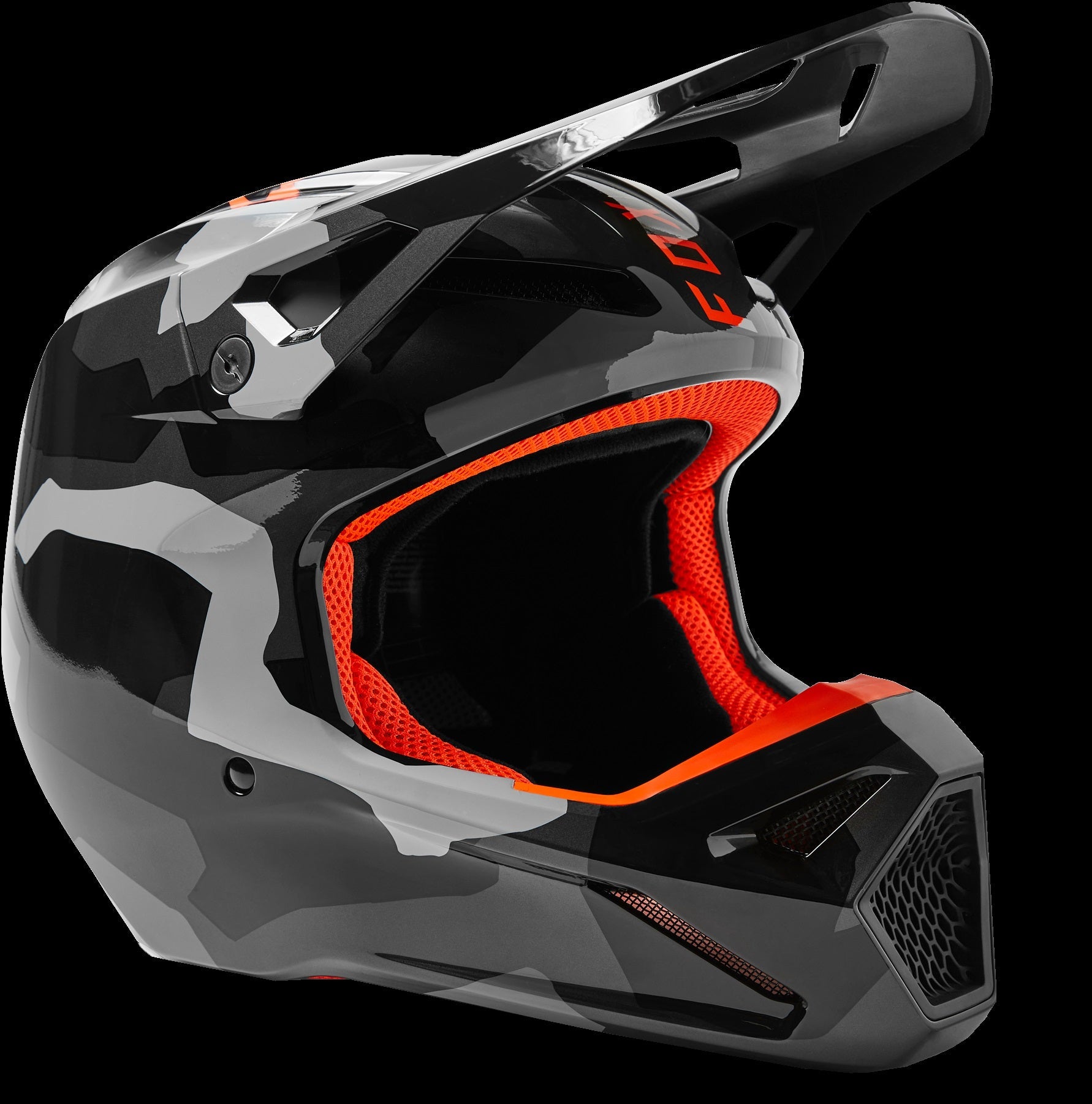 Fox Racing V1 Bnkr Helmet Youth Camo Mips