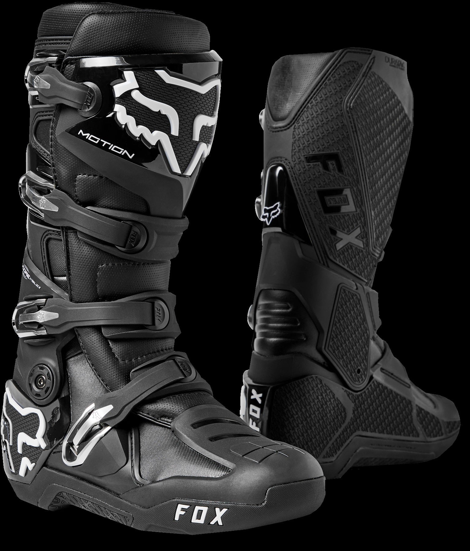 Fox Racing Motion Boots Adult Black