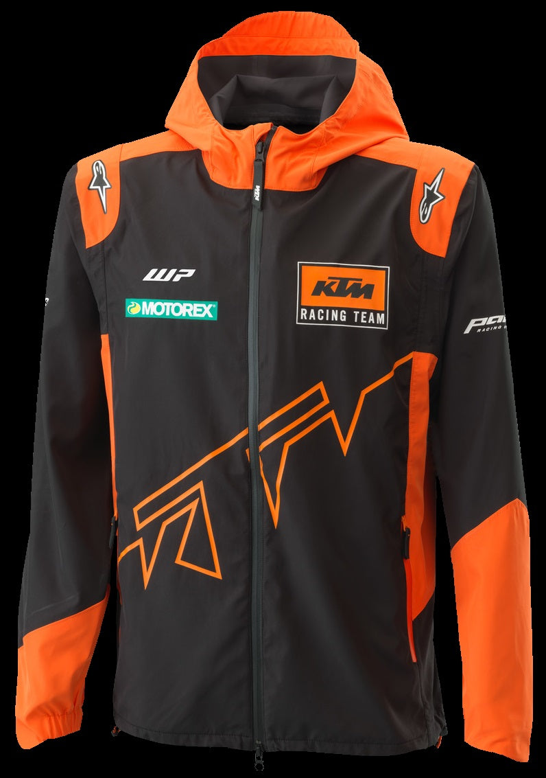 Ktm Hard Shell Fleece KTM Team Replica Hardshell Jacket Adult Black