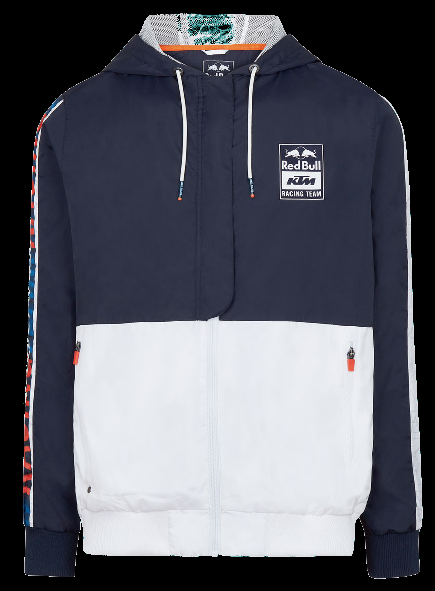 Red Bull KTM Letra Windbreaker Jacket Adult Blue / White