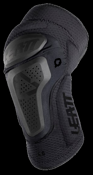 Leatt 6.0 3DF Knee Guard Adult Black