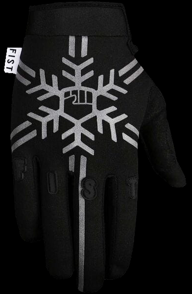 Fist Gloves Frosty Fingers Adult Black