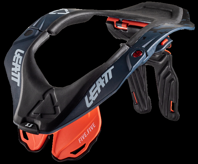 Leatt 5.5 Neck Braces Adult Coral