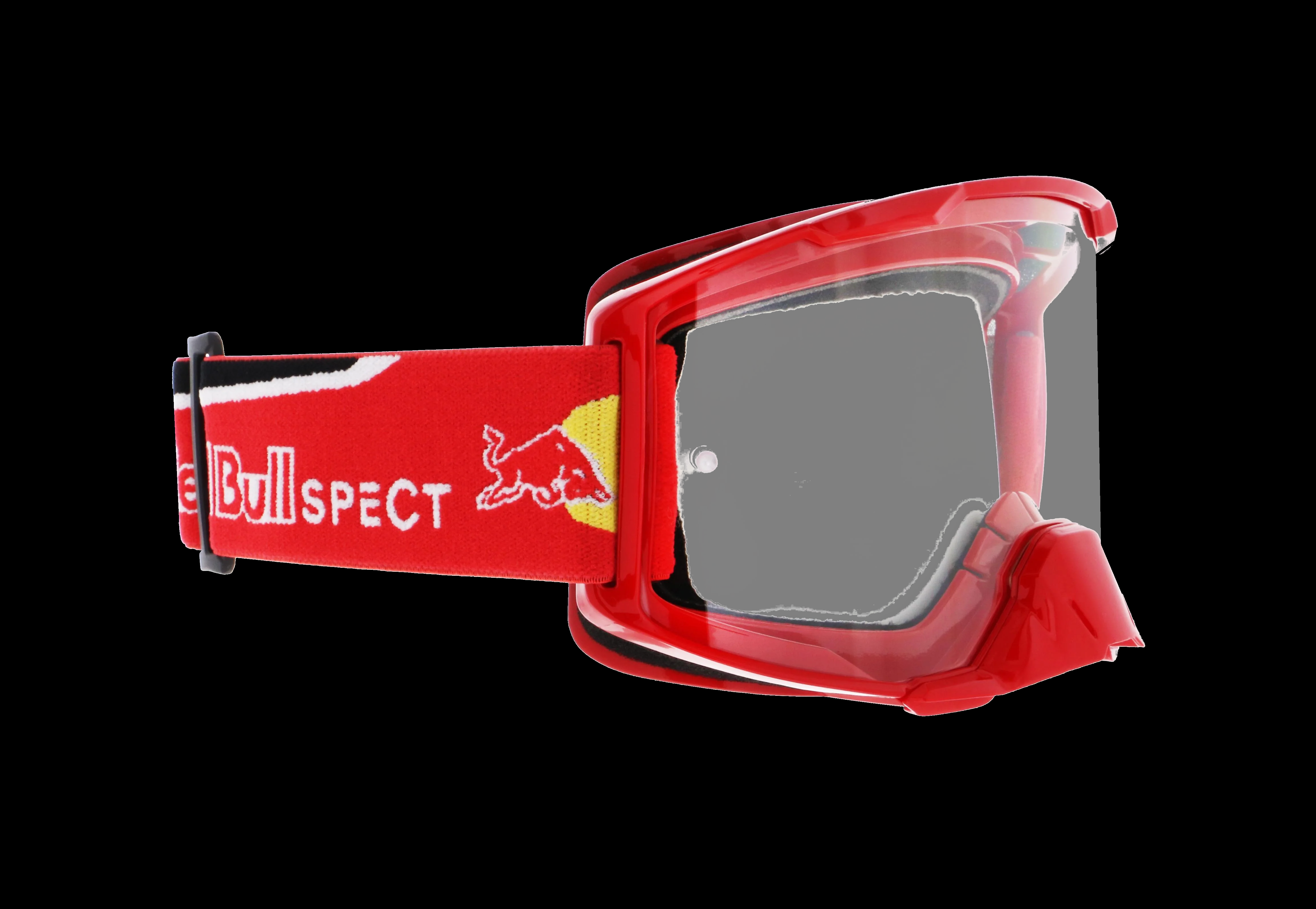Red Bull Spect Strive Goggle Clear Lens Red