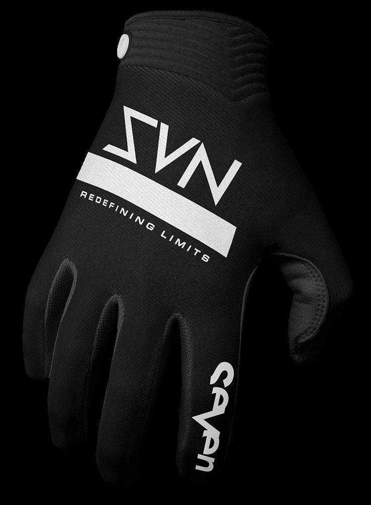 Seven Mx Zero Contour Gloves Adult Black