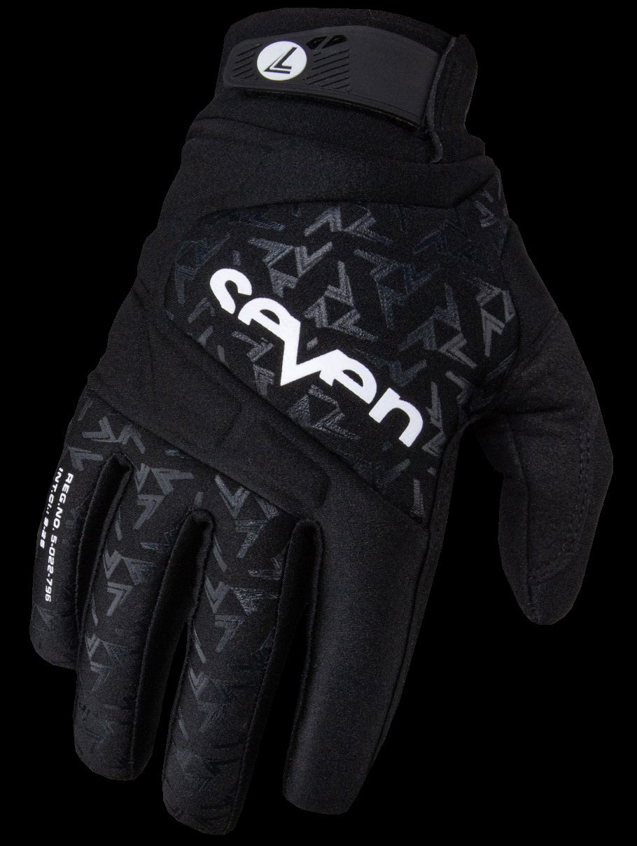 Seven Mx Zero Weather Proof Gloves Adult Black