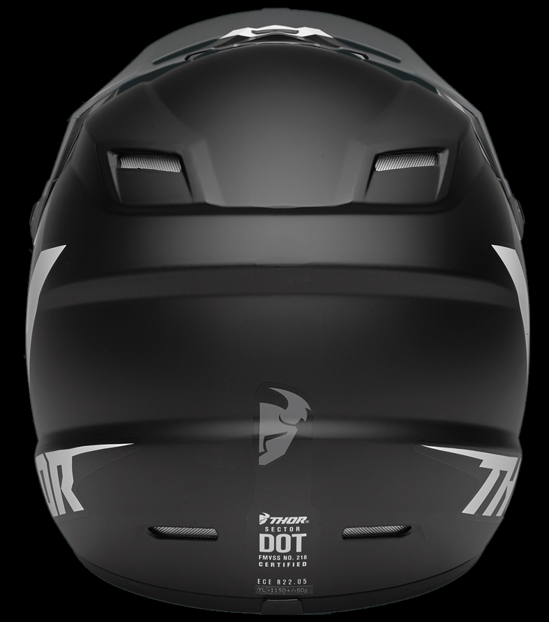 Thor Sector Chev Helmet Youth Black / Grey