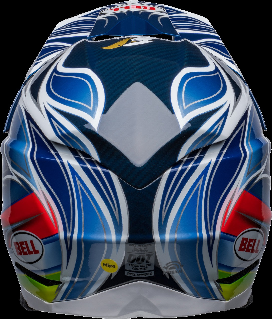 Bell Moto 10 Spherical Mips Helmet Adult Tomac Blue White