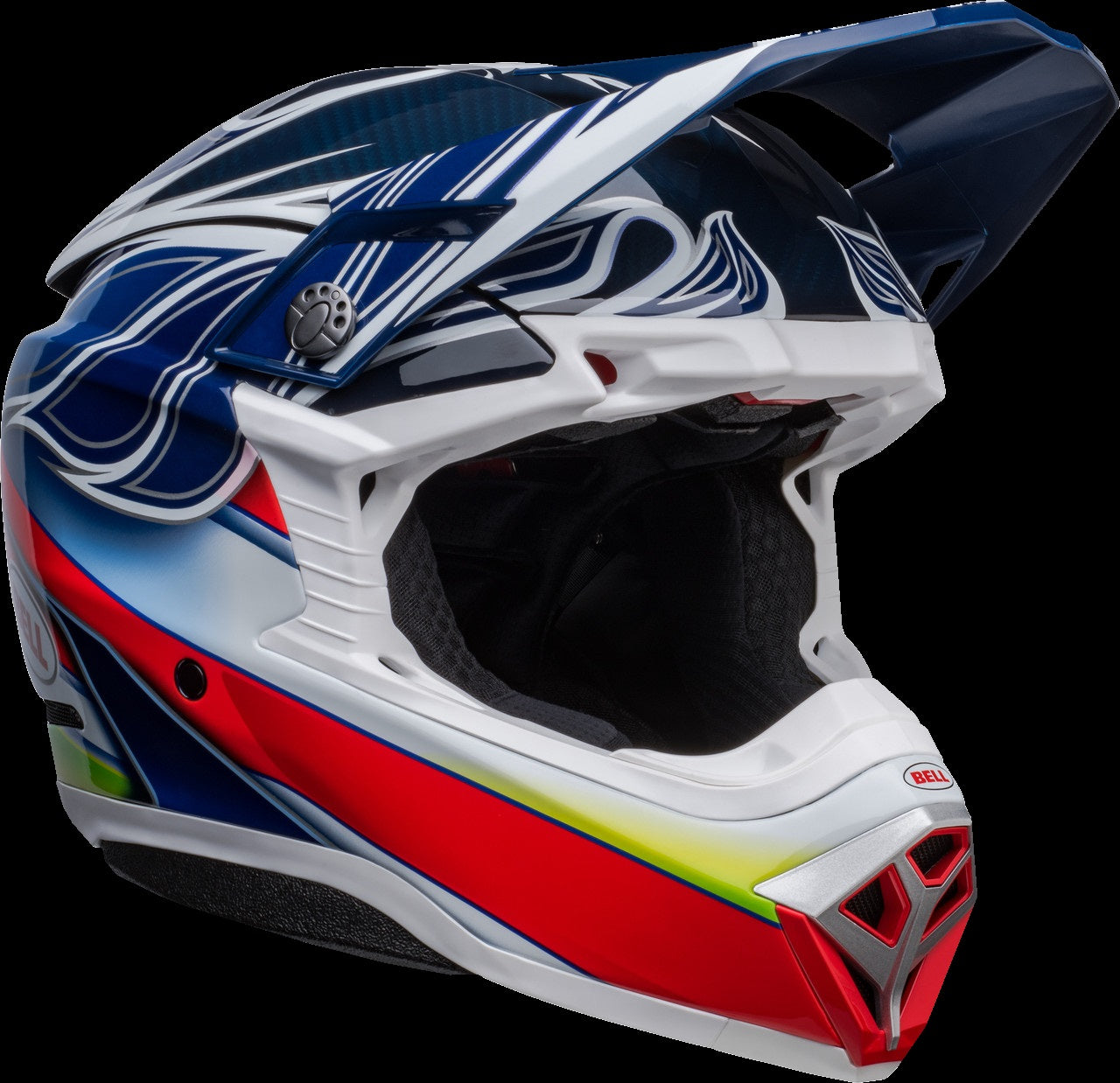 Bell Moto 10 Spherical Mips Helmet Adult Tomac Blue White