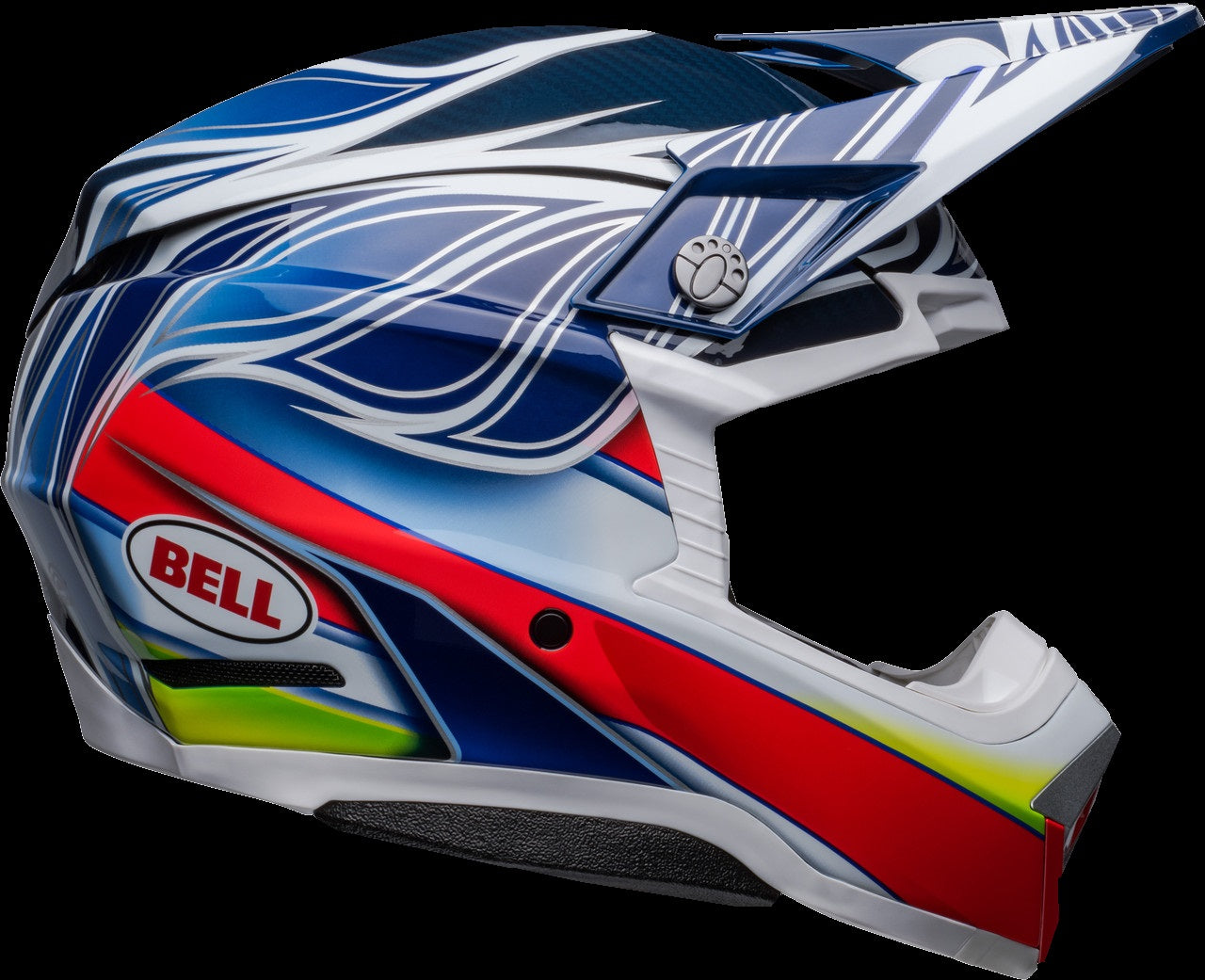 Bell Moto 10 Spherical Mips Helmet Adult Tomac Blue White