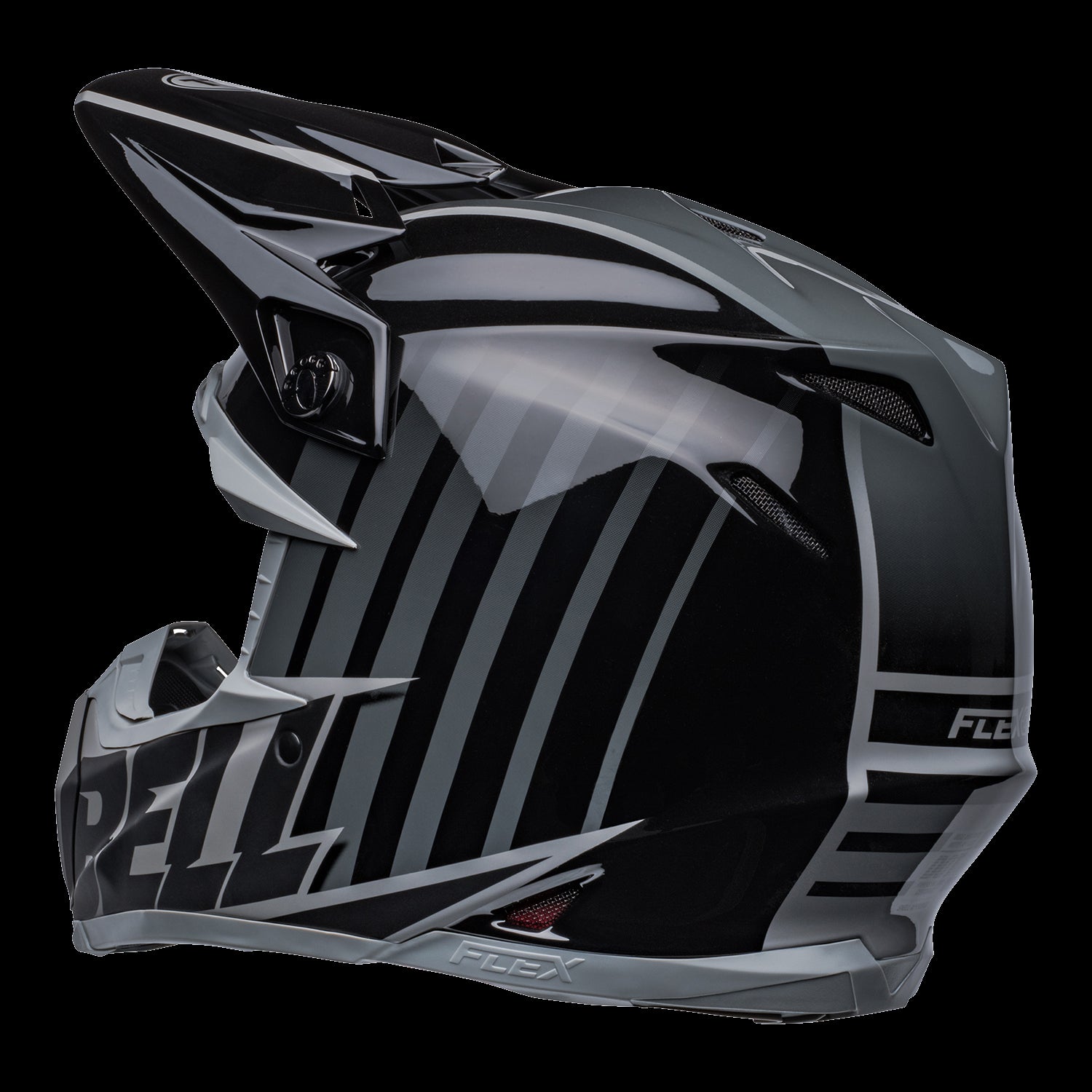 Bell Moto 9S Flex Helmet Adult Sprint Grey / Black