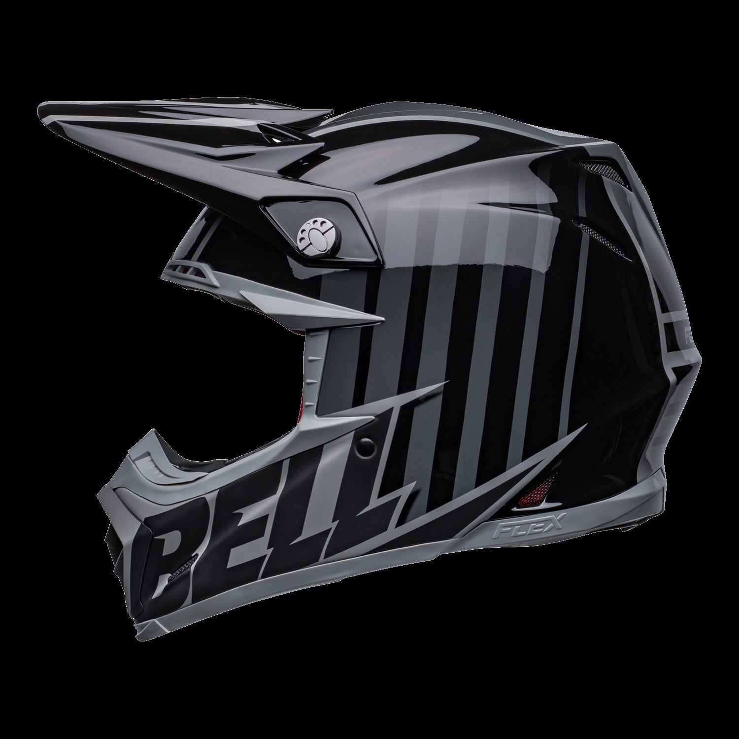 Bell Moto 9S Flex Helmet Adult Sprint Grey / Black