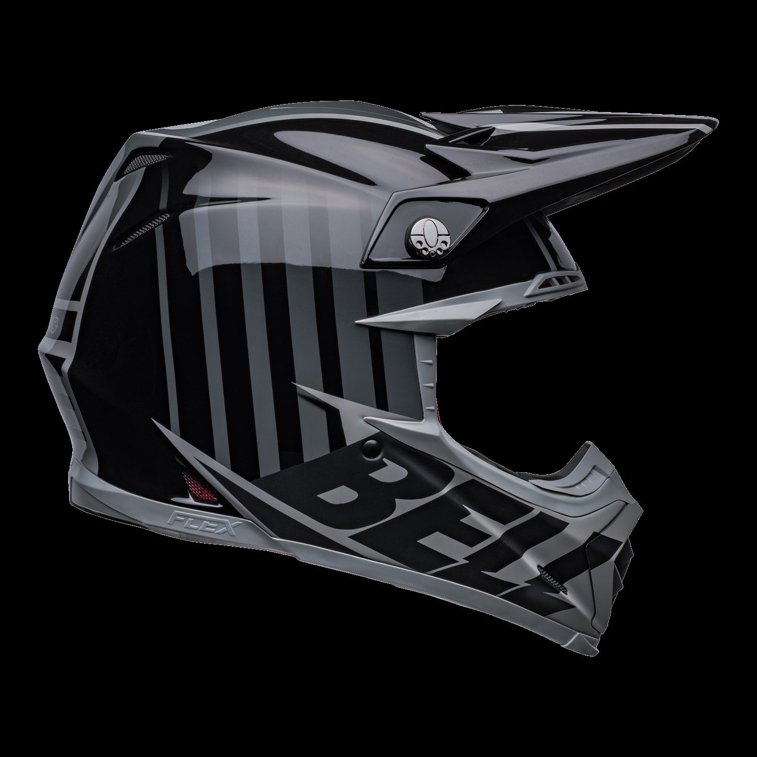 Bell Moto 9S Flex Helmet Adult Sprint Grey / Black