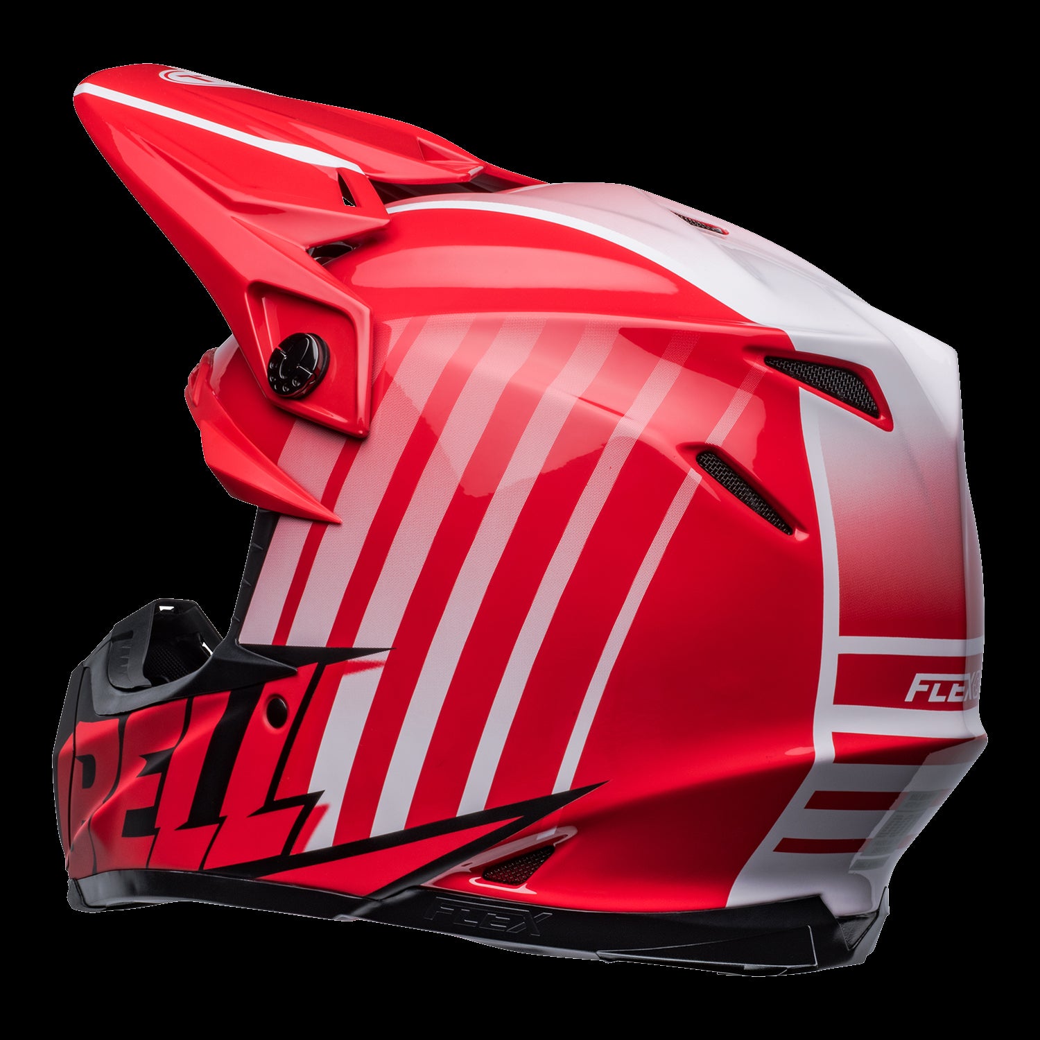 Bell Moto 9S Flex Helmet Adult Sprint Red / Black