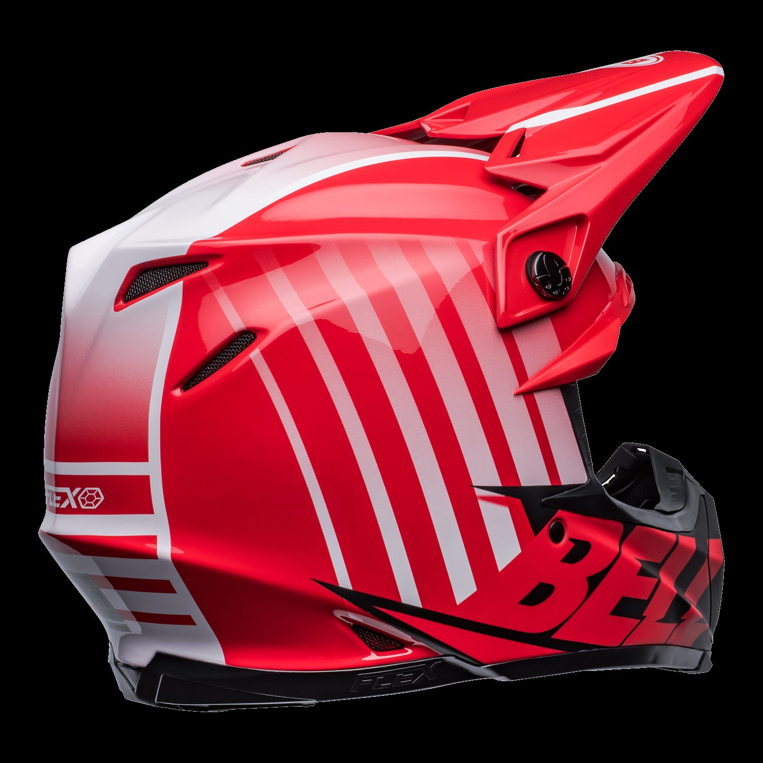 Bell Moto 9S Flex Helmet Adult Sprint Red / Black