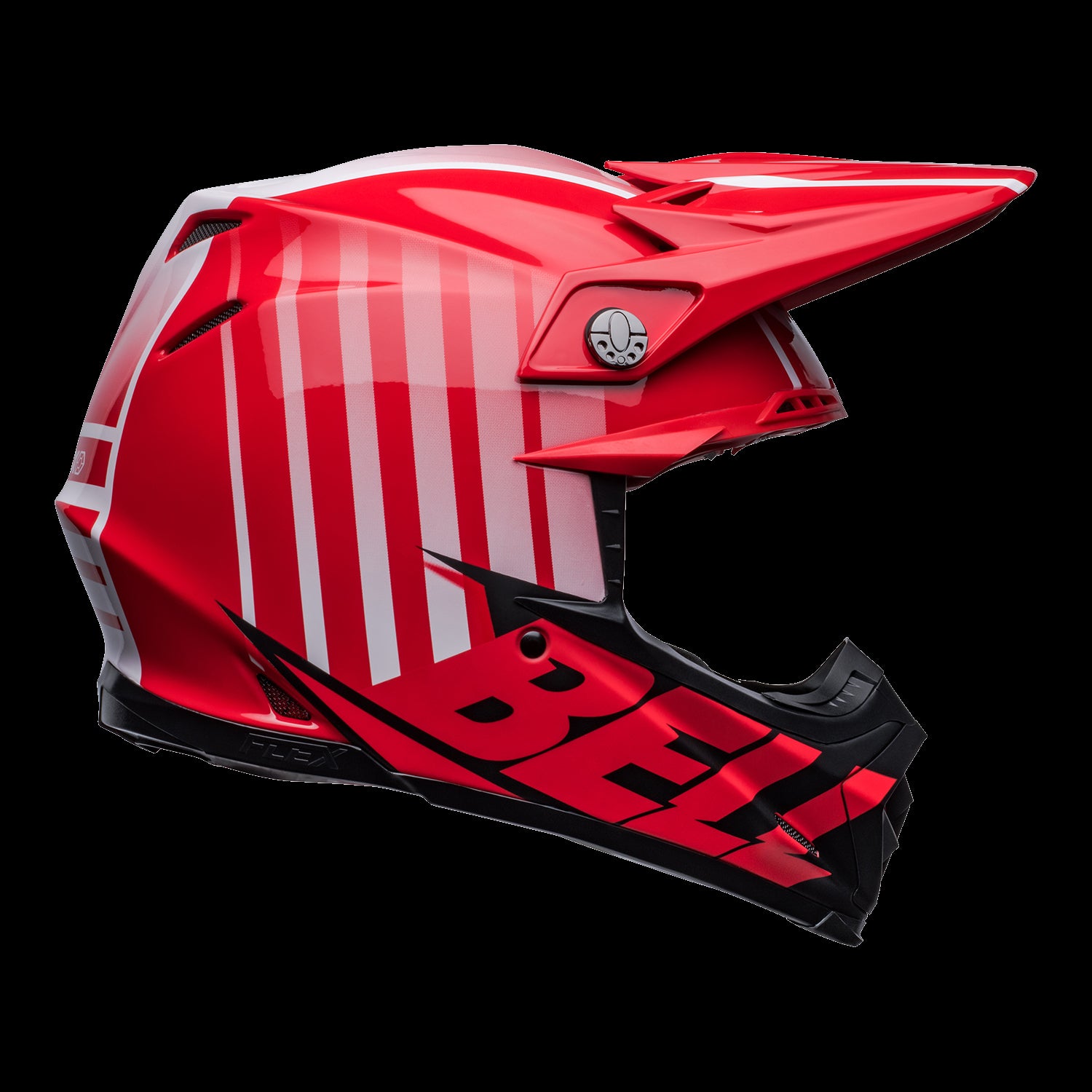 Bell Moto 9S Flex Helmet Adult Sprint Red / Black