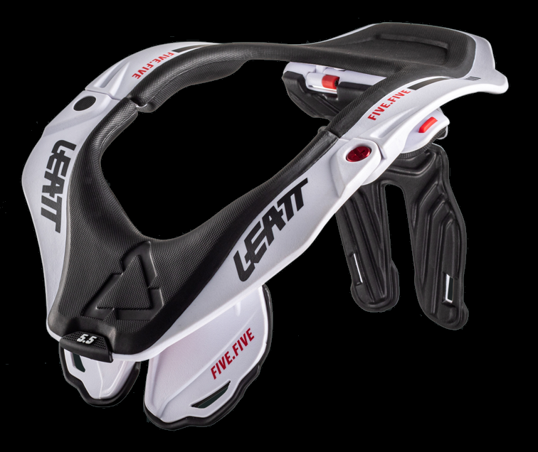 Leatt 5.5 Neck Braces Adult White