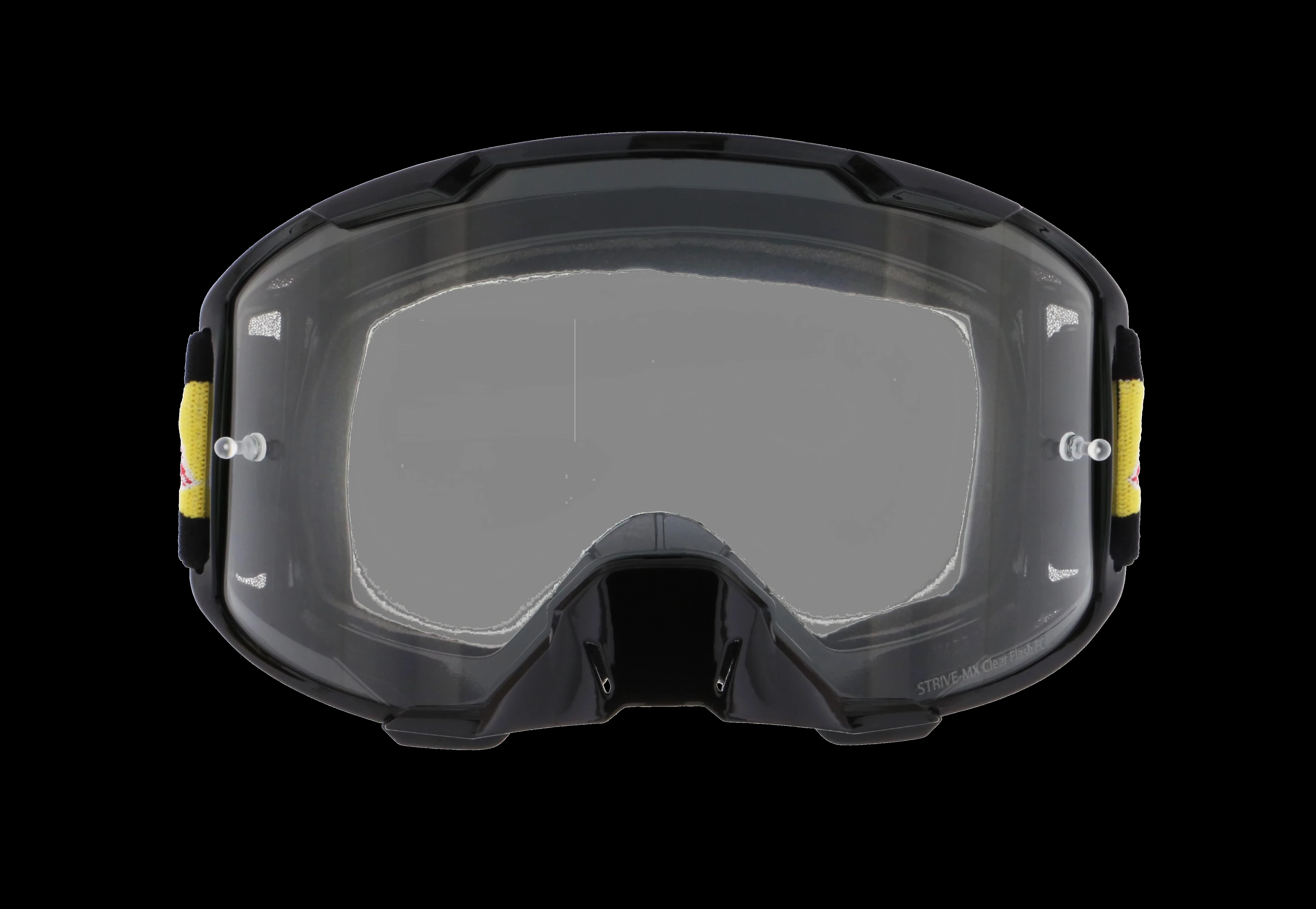 Red Bull Spect Strive Goggle Clear Lens Black
