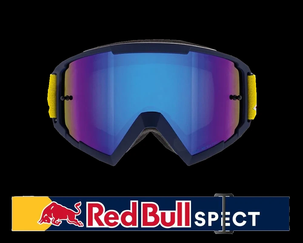 Red Bull Spect Whip Goggle Mirror Lens Blue