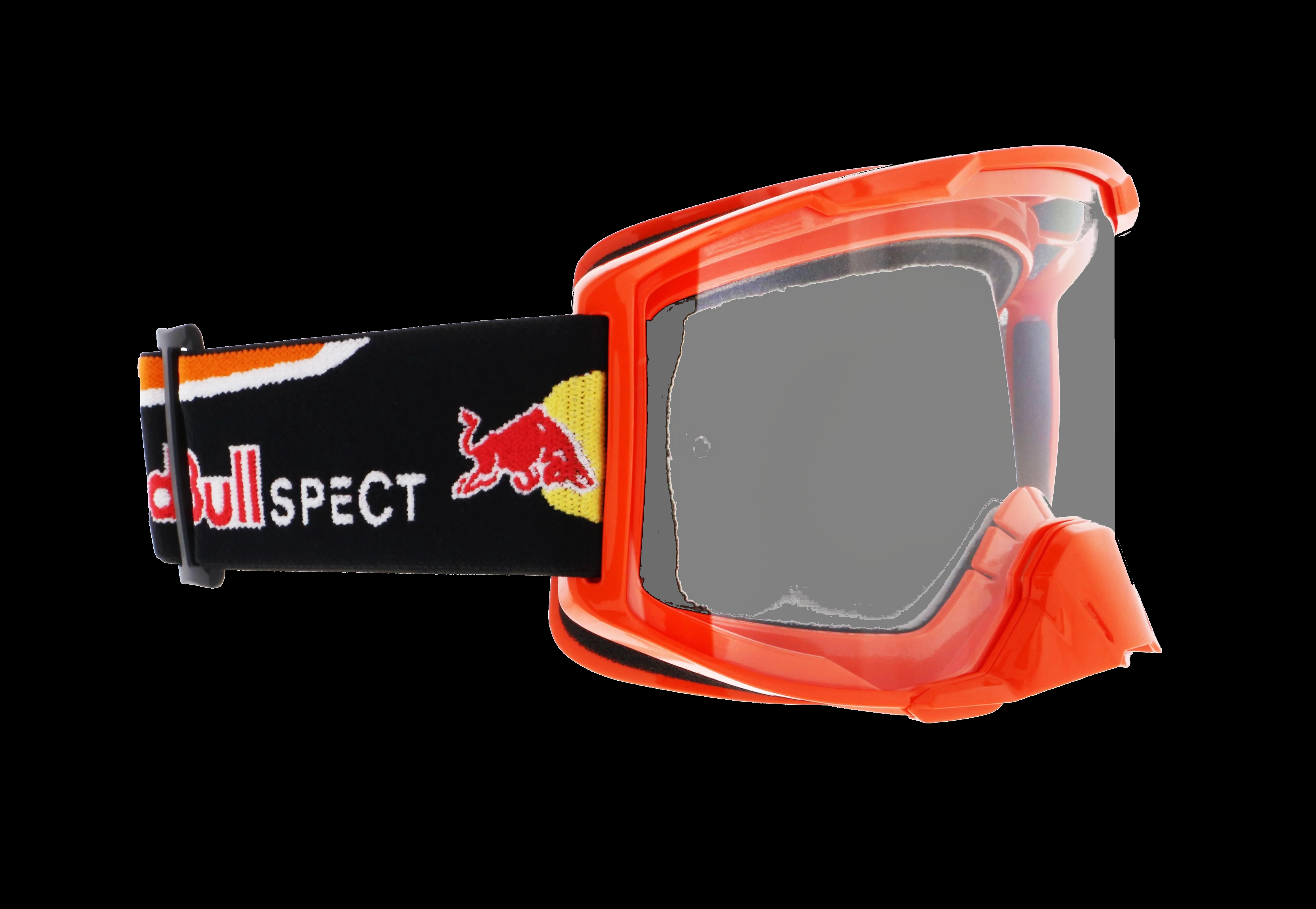 Red Bull Spect Strive Goggle Clear Lens Orange