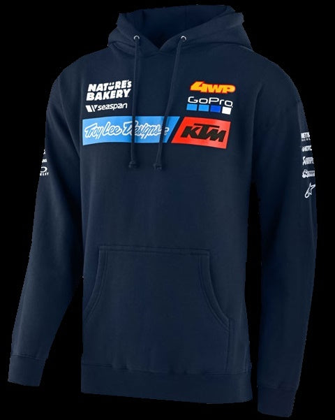 TLD KTM Team Replica Pull Over Hoody Adult Navy