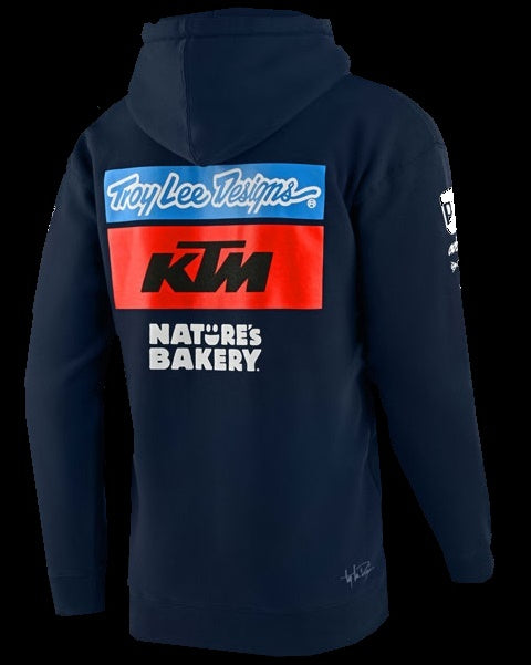 TLD KTM Team Replica Pull Over Hoody Adult Navy