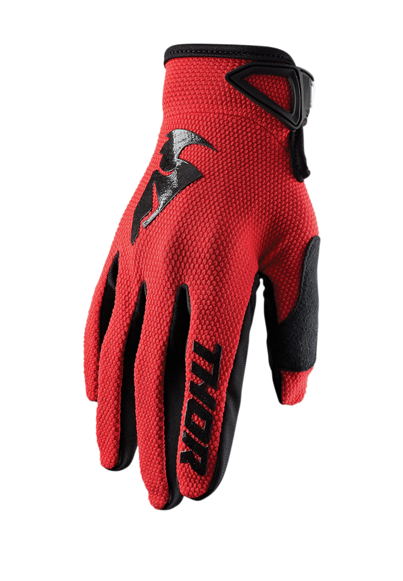 Thor S20 Sector Gloves Adult Red / Black