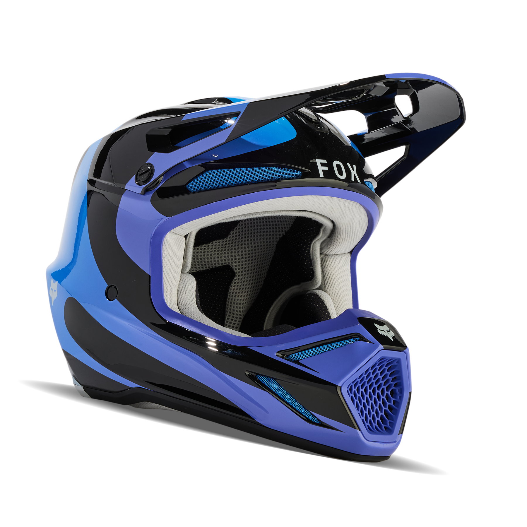 Fox Racing V3 Magnetic Helmet Adult Black