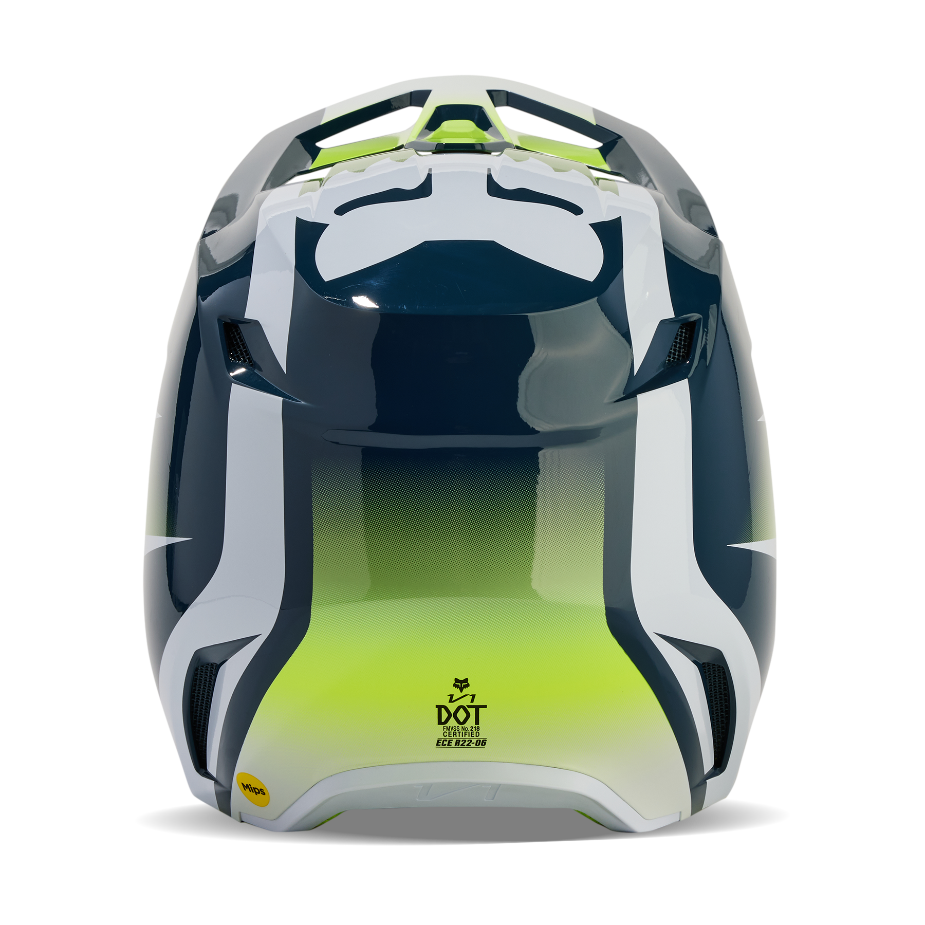 Fox Racing V1 Flora Helmet Adult Indigo