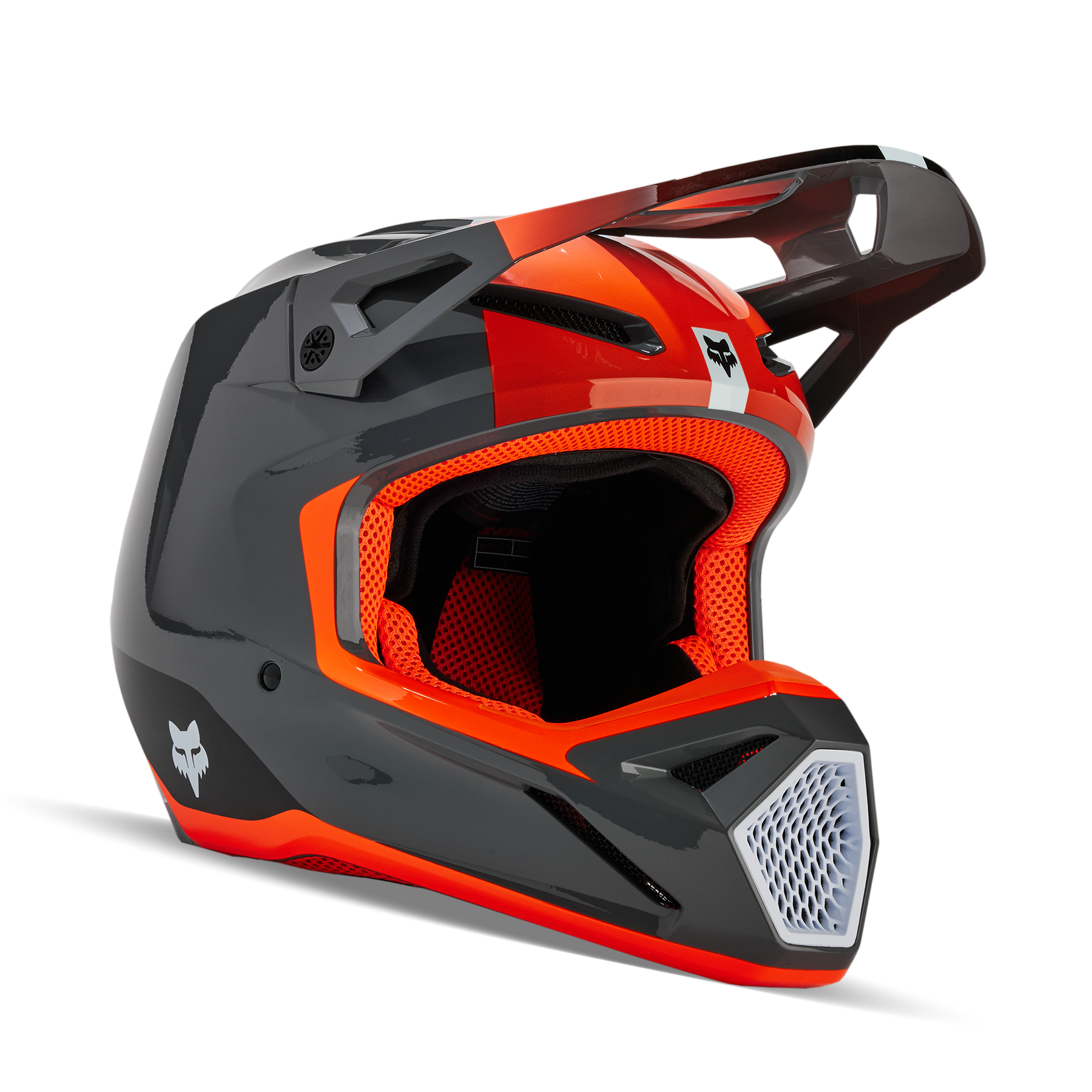 Fox Racing V1 Ballast Helmet Adult Grey