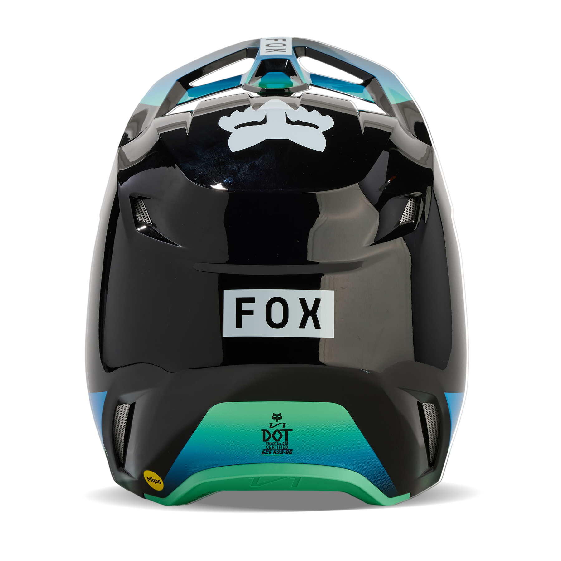 Fox Racing V1 Ballast Helmet Adult Blue