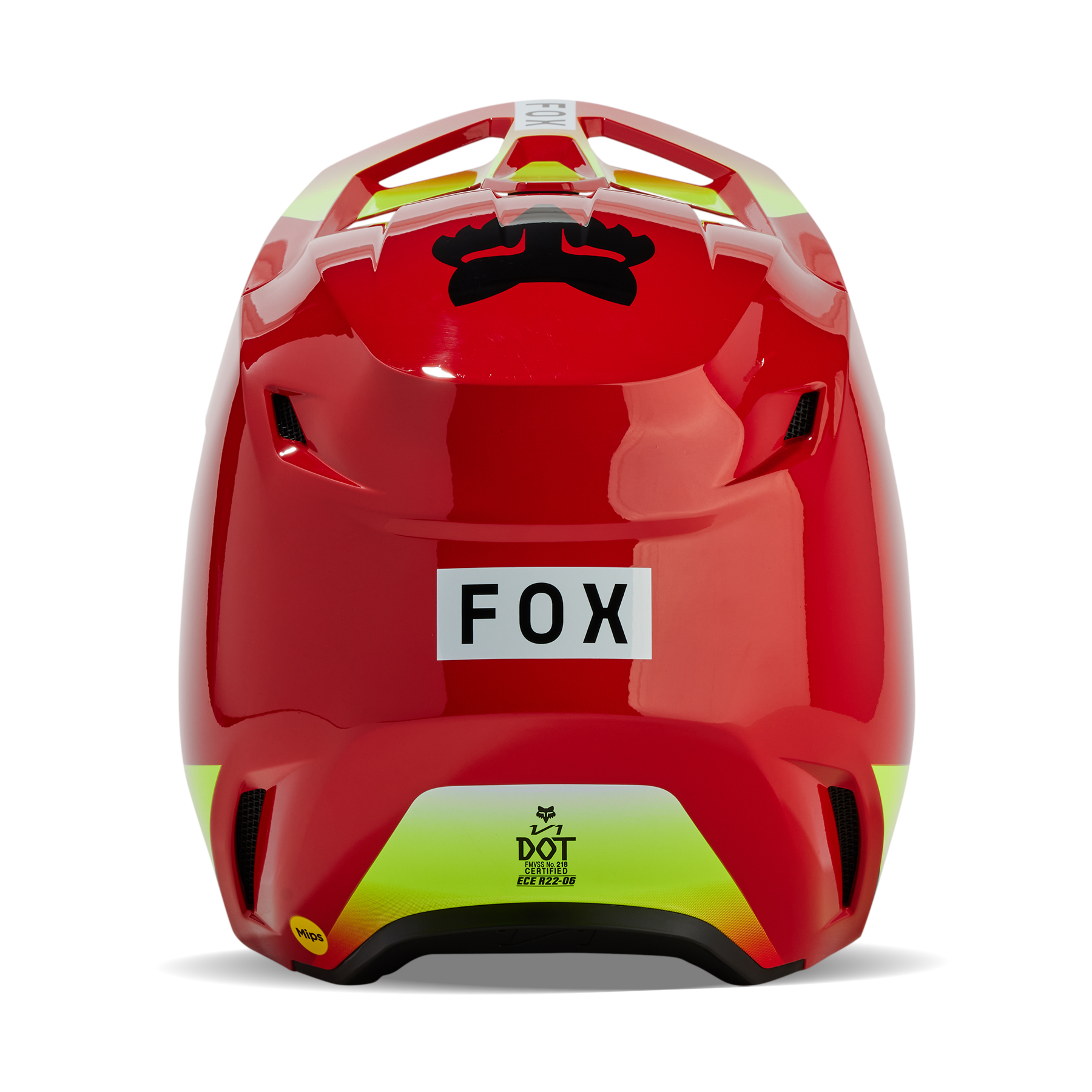 Fox Racing V1 Ballast Helmet Adult Red