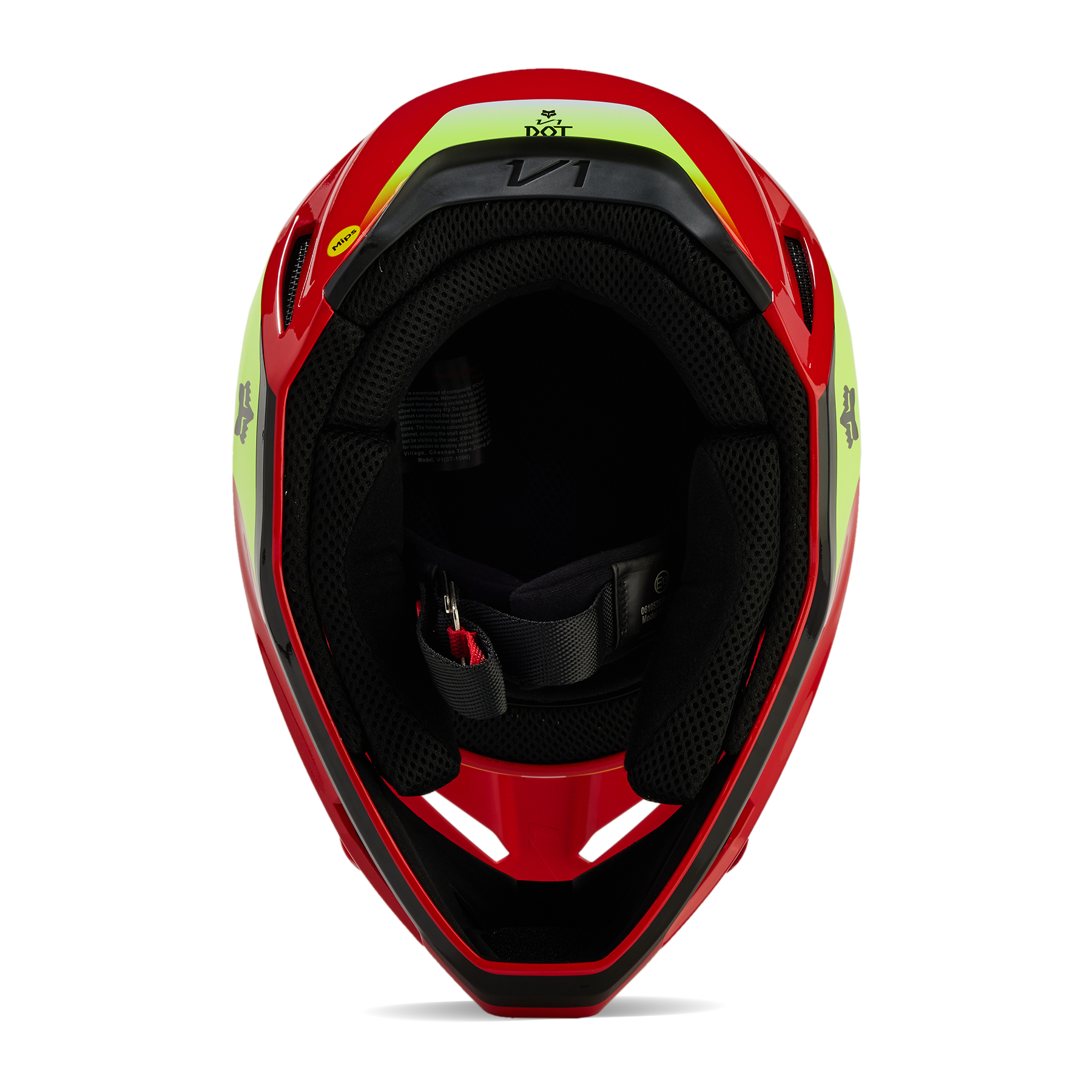 Fox Racing V1 Ballast Helmet Adult Red
