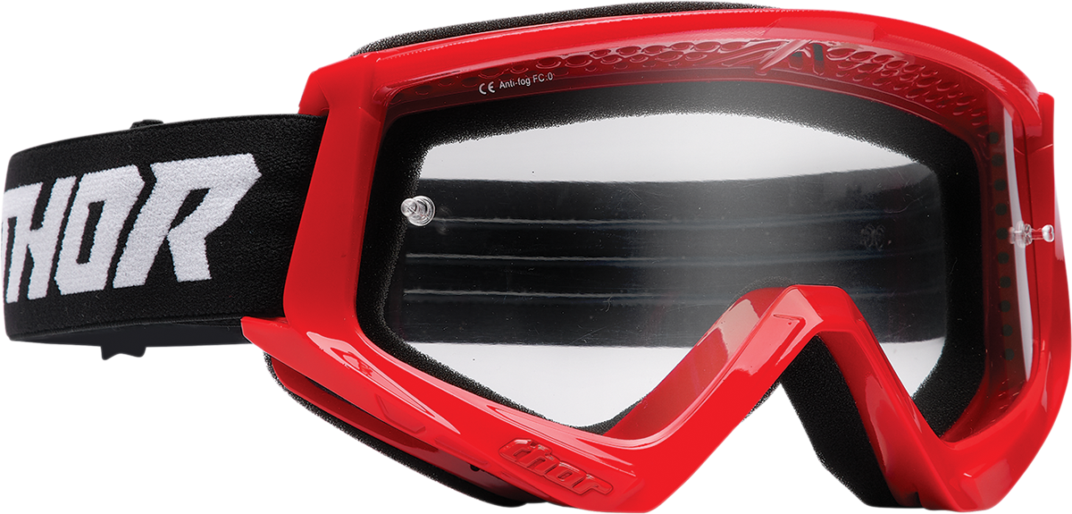 Thor Combat Goggle Adult Red