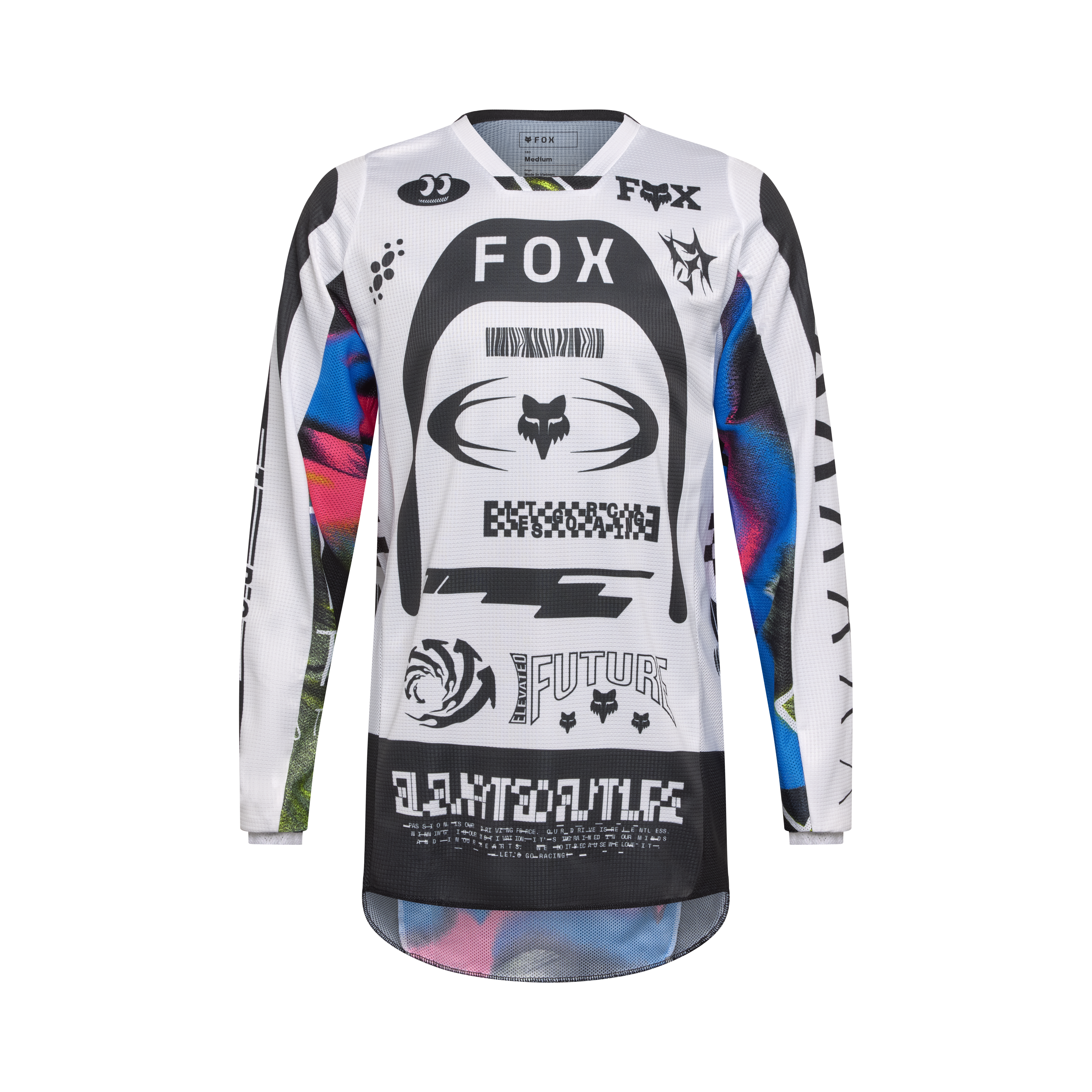 Fox 180 Cosmo Jersey Adult White