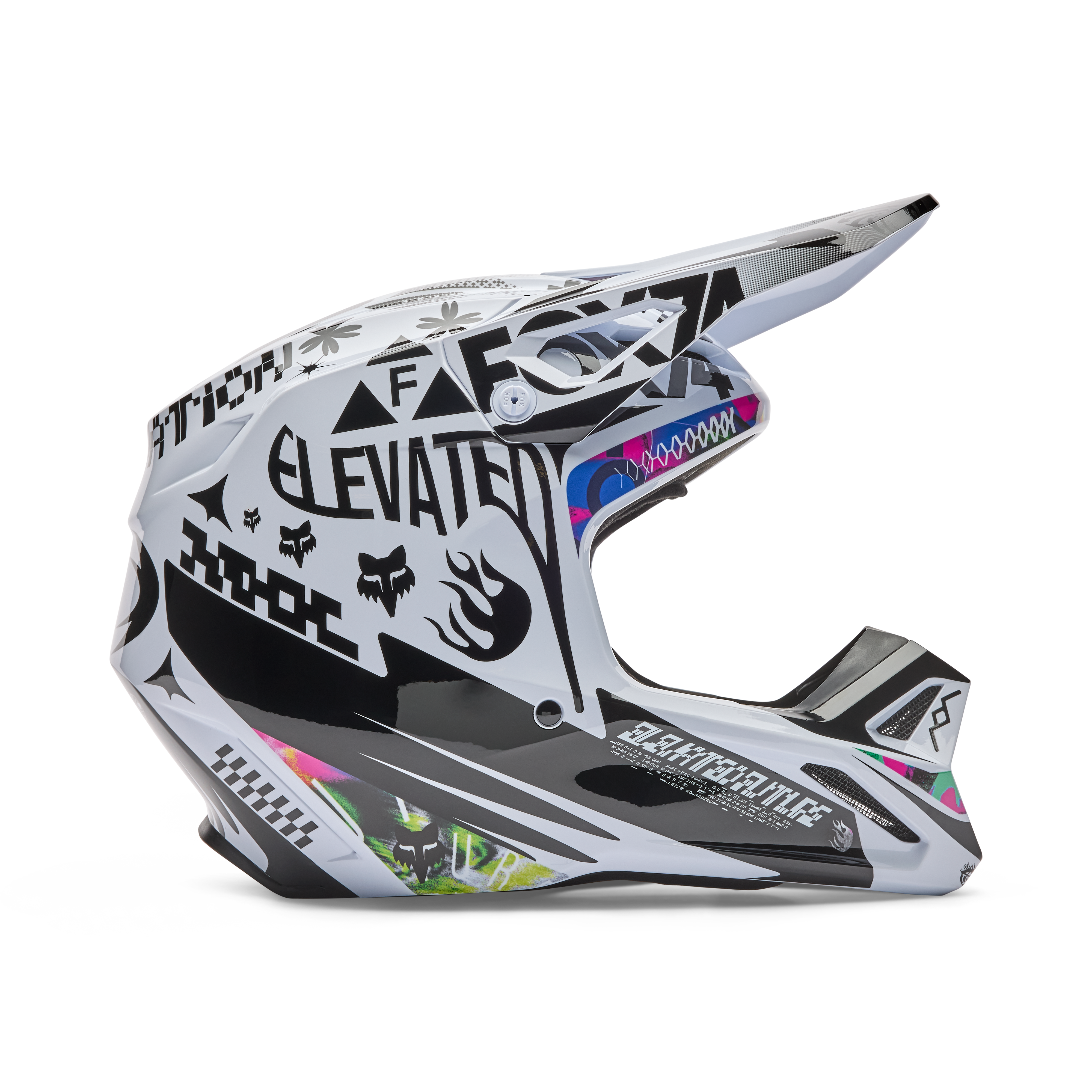 Fox V1 Cosmo Helmet Adult White
