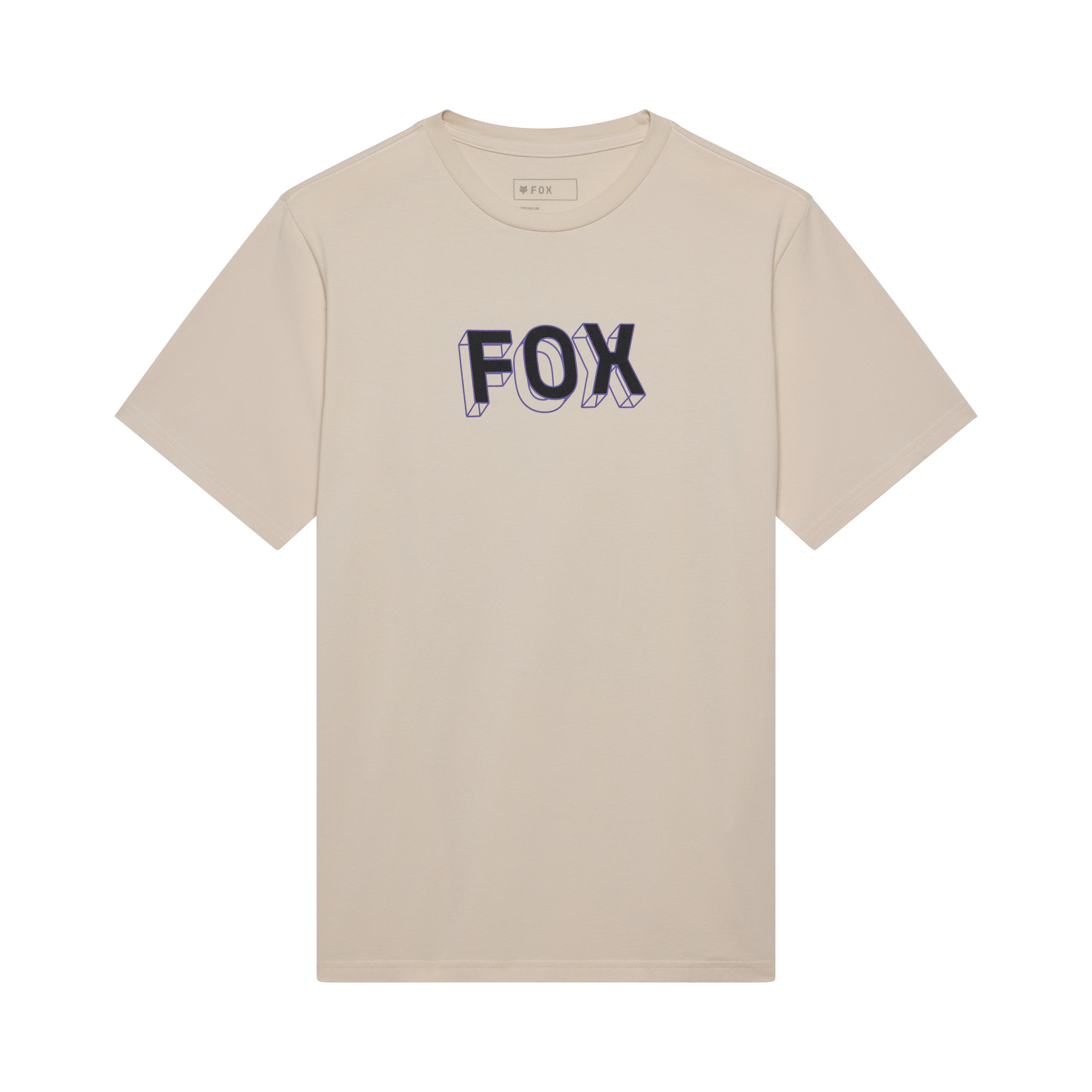 Fox Image Print 195 Original Tee Chalk White