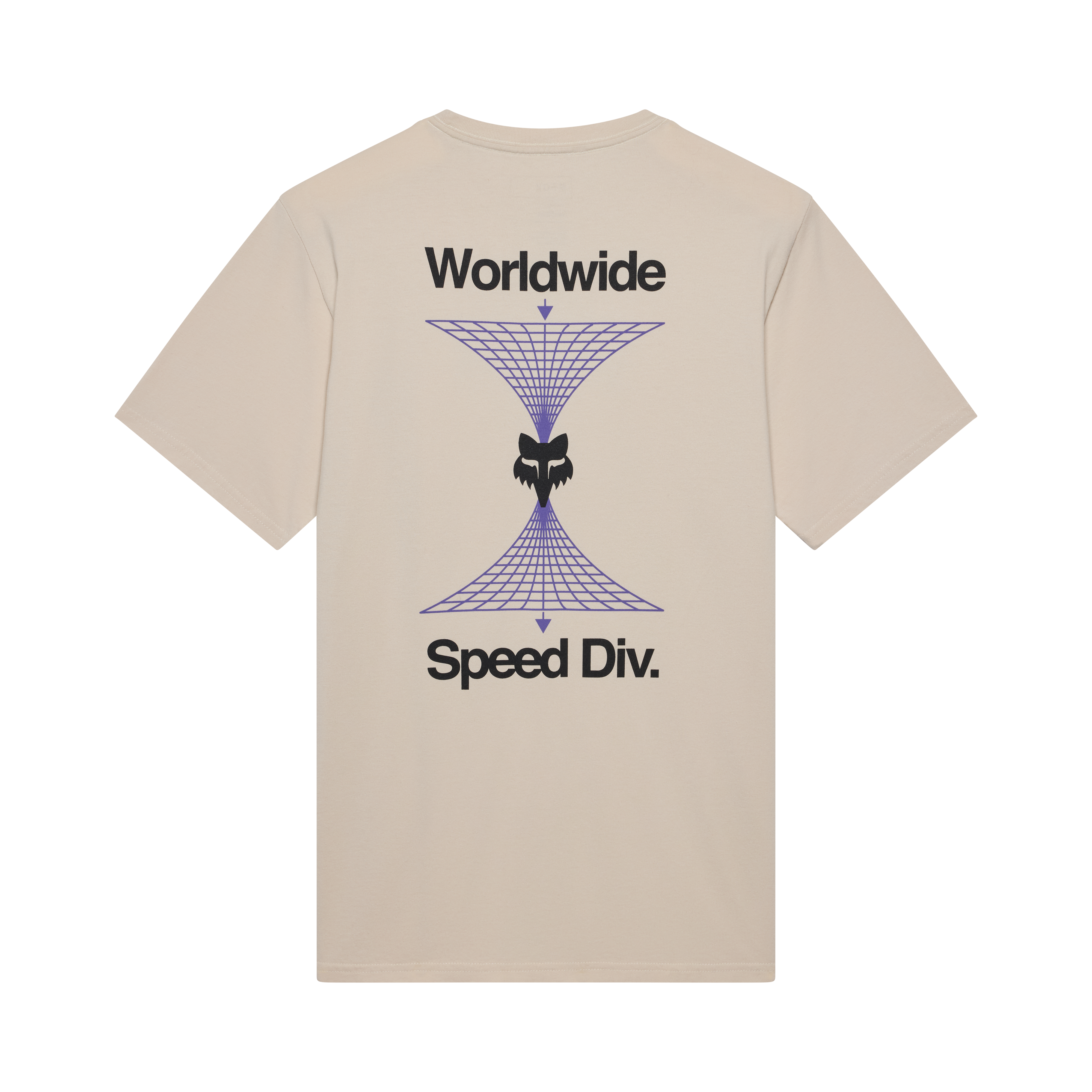 Fox Image Print 195 Original Tee Chalk White