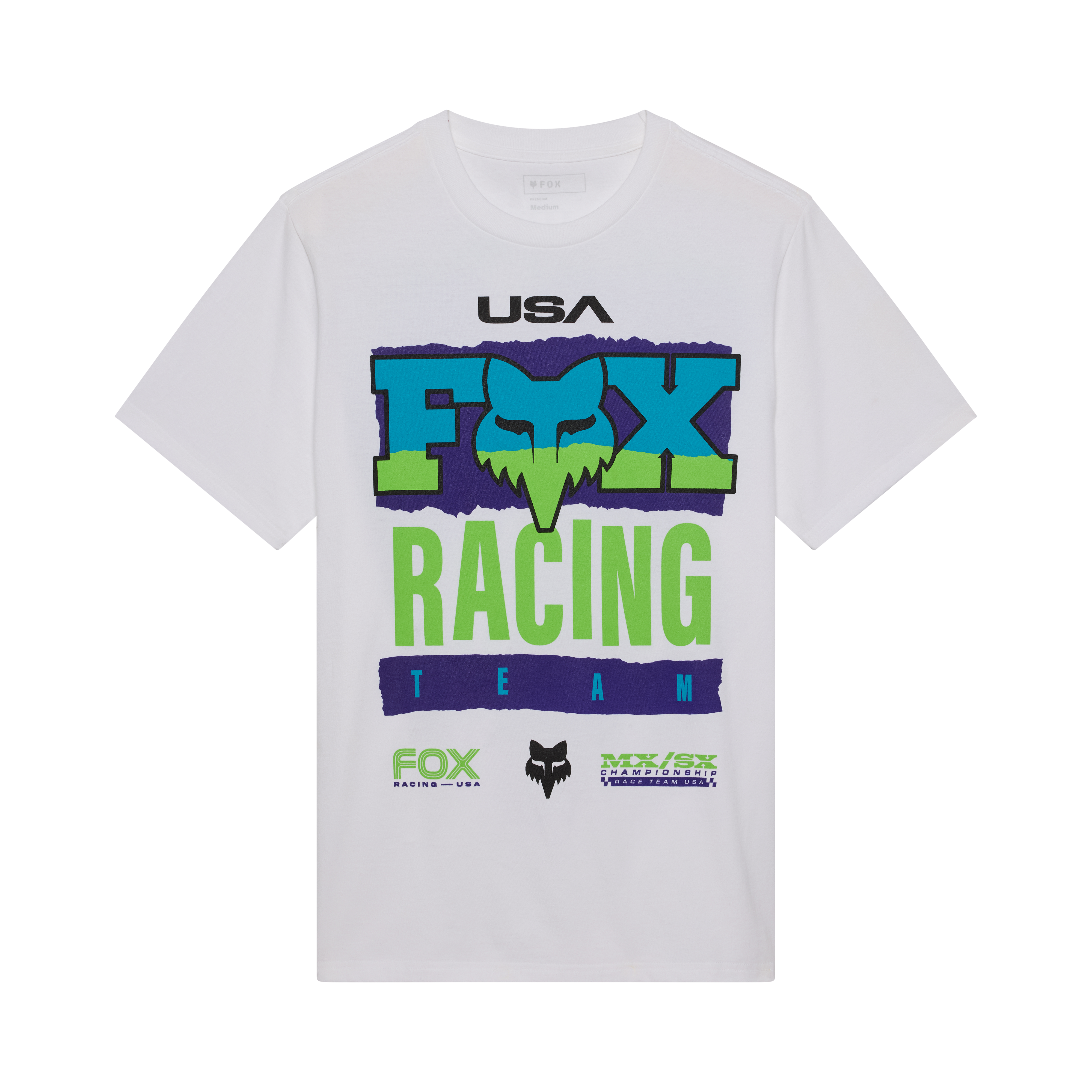 Fox Hardcore 195 Original Tee White