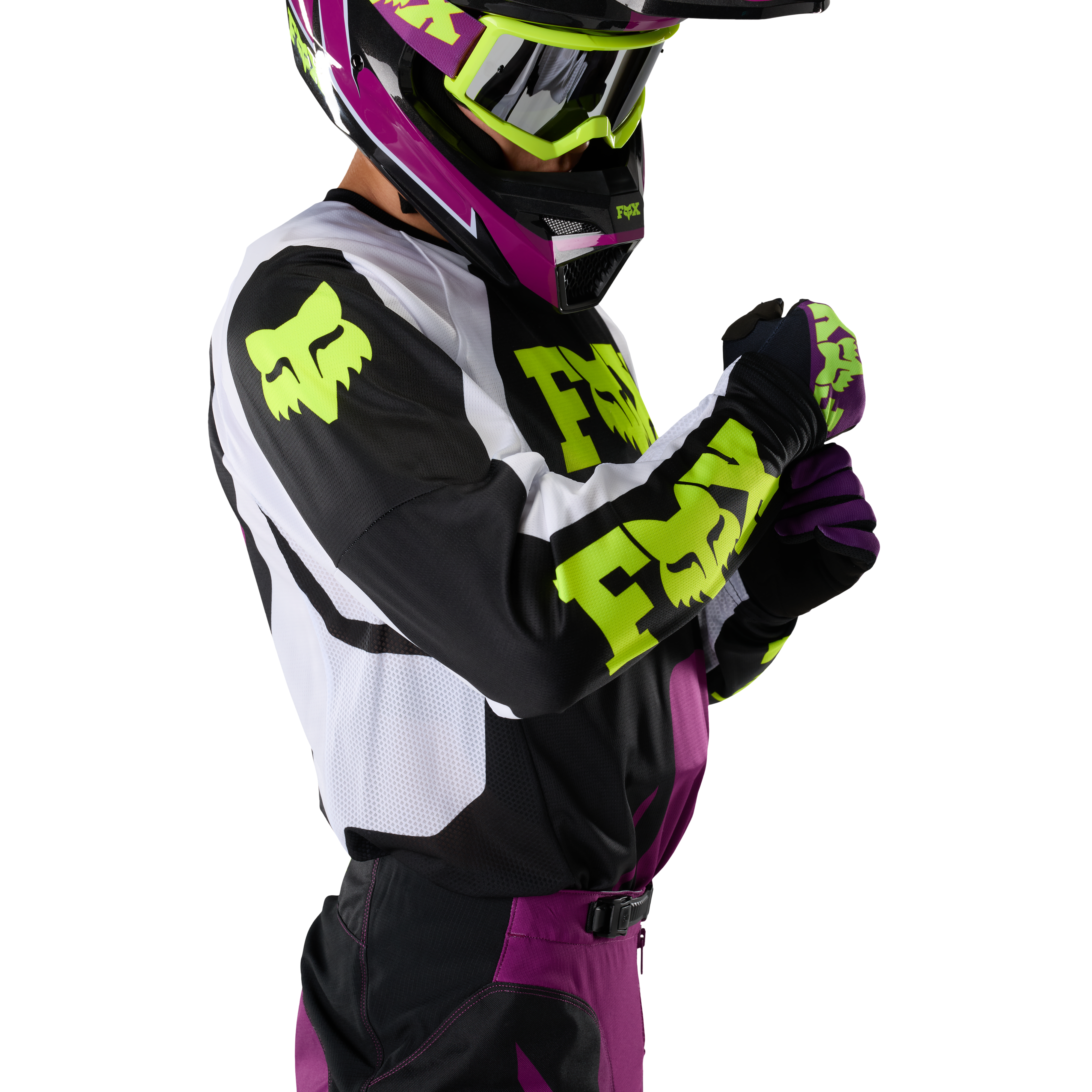 Fox Racing 180 Raid Jersey Youth Purple