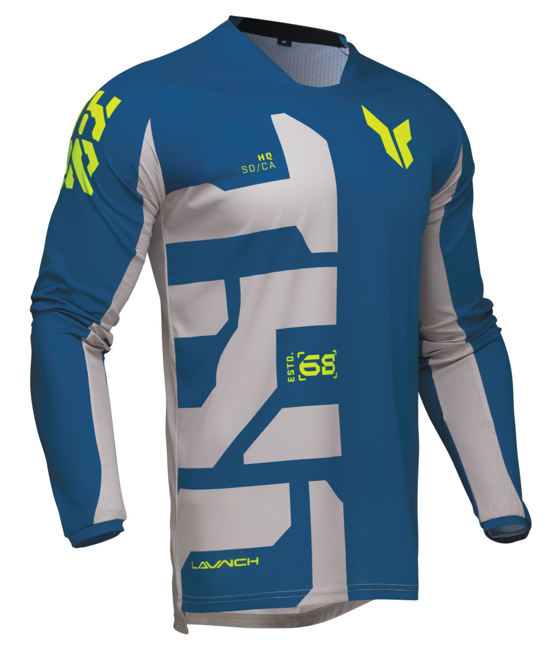 Thor Launch Mode Jersey Youth Forge Blue