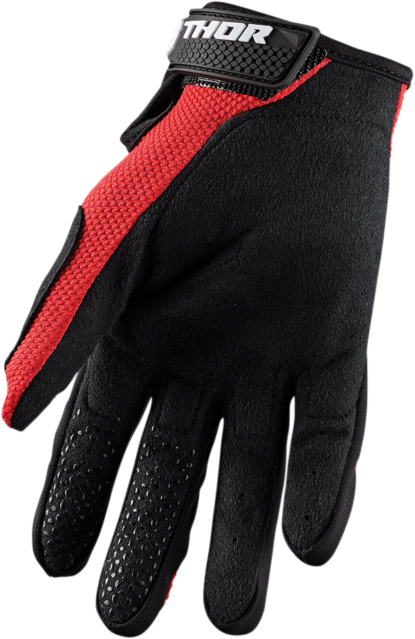 Thor S20 Sector Gloves Adult Red / Black