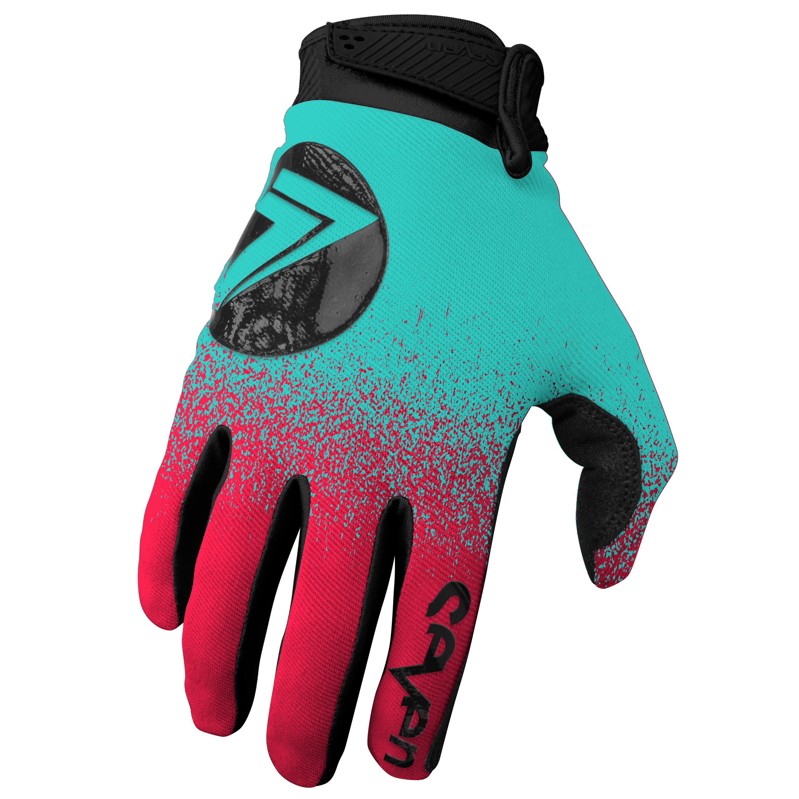 Seven 24.1 Annex Dot Gloves Adult Red / Blue