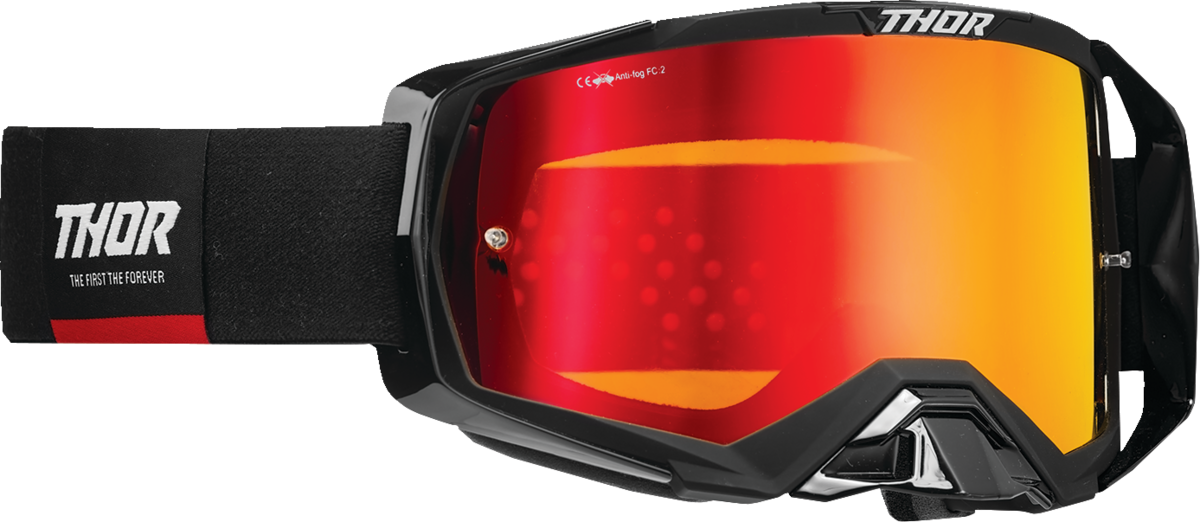 Thor Activate Goggle Adult Black / Red