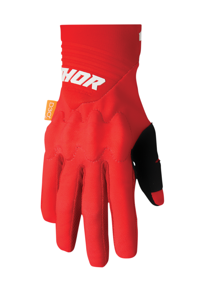 Thor Rebound D30 Gloves Adult Red / White