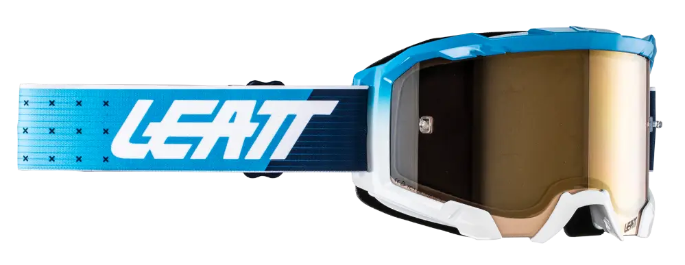 Leatt 4.5 Velocity Iriz Adult Goggle Cyan