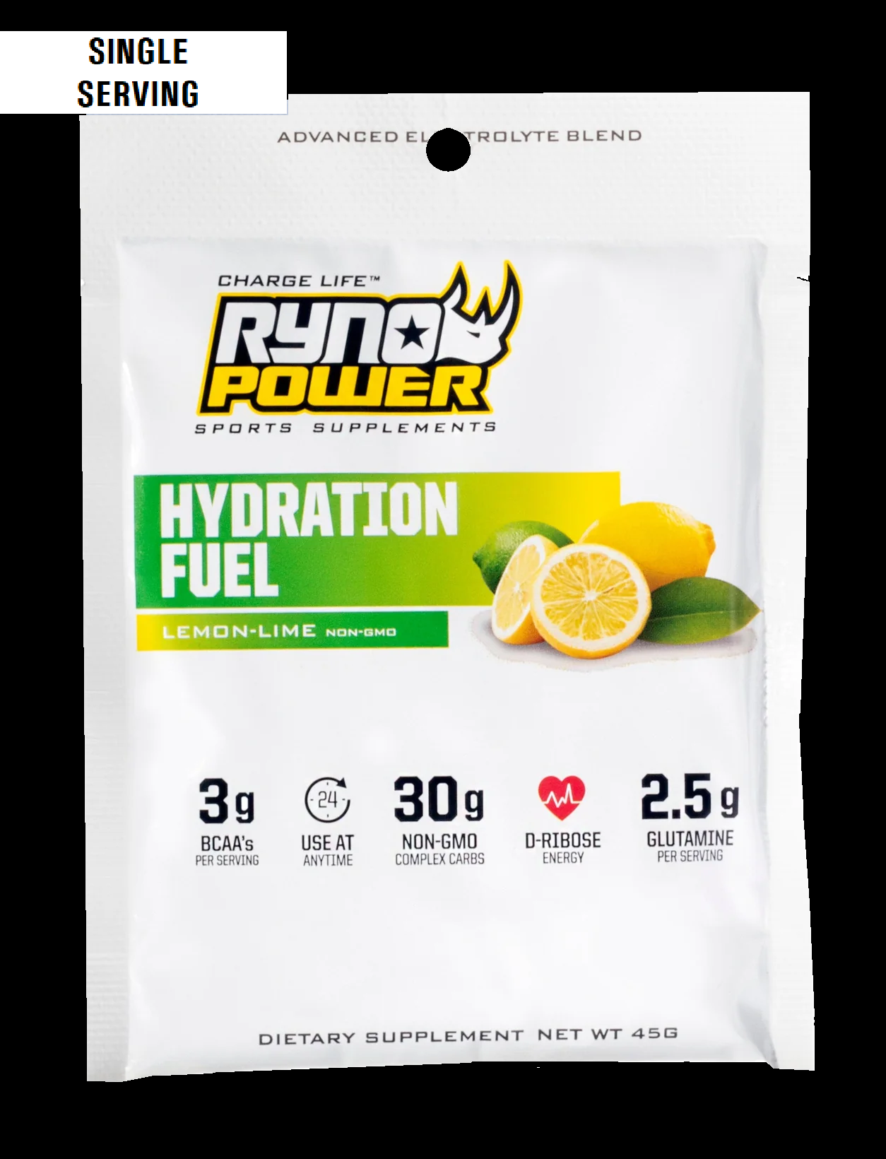 Hydration Fuel Lemon & Lime 30g (1 Servings)
